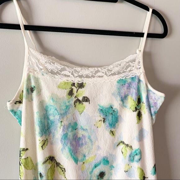 Maurice’s Lace Floral Tank Top U3 - Picture 3 of 5